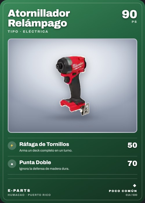 Carta Poco común